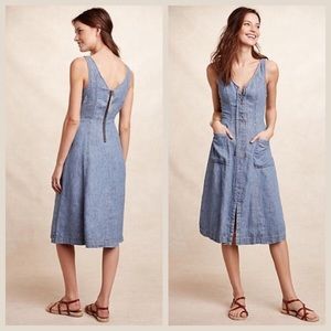 Anthro “Atoll Denim Dress” by Holding Horses